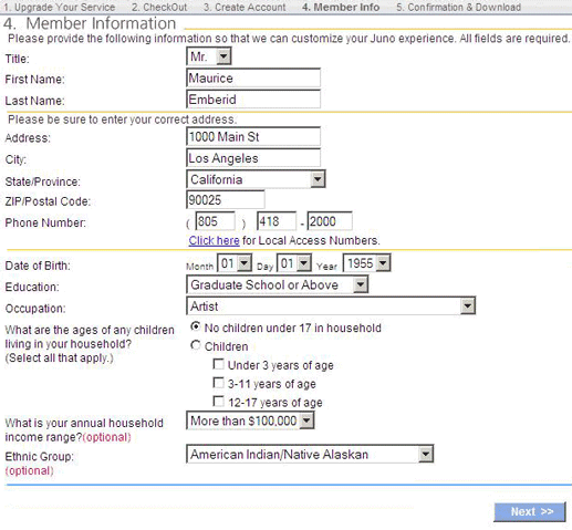 download juno internet